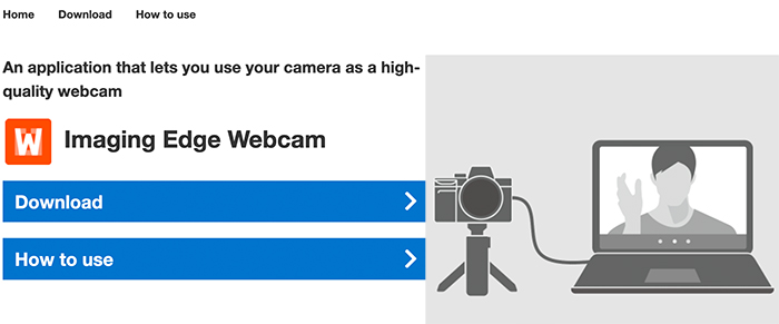Imaging Edge Webcam
