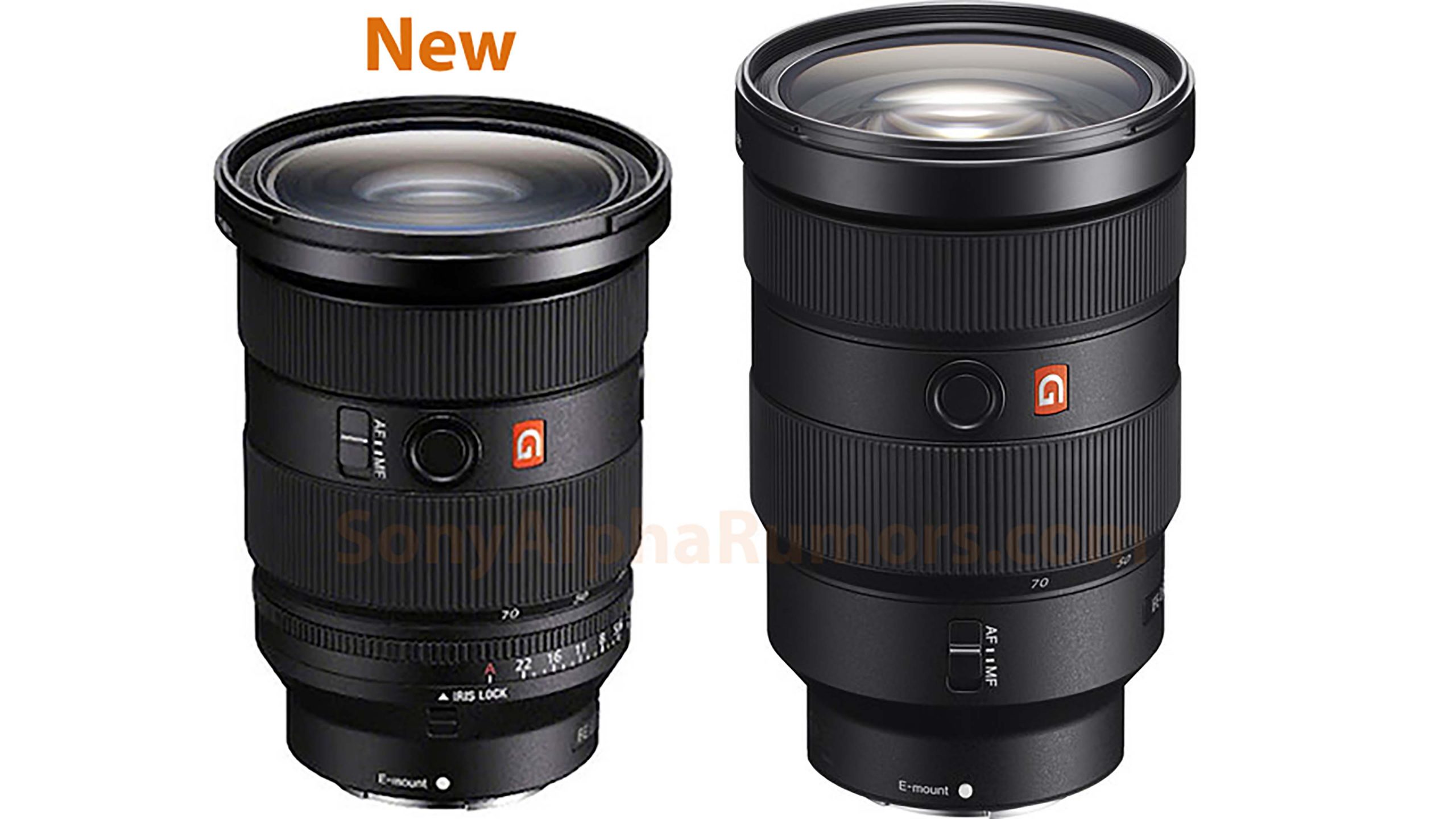 Sony 24-70mm GM II size comparison shows how impressive small it is –  sonyalpharumors