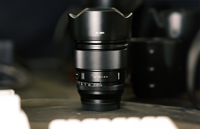 First image of the AF 27mm F1.2 Pro E-mount lens. And new Viltrox